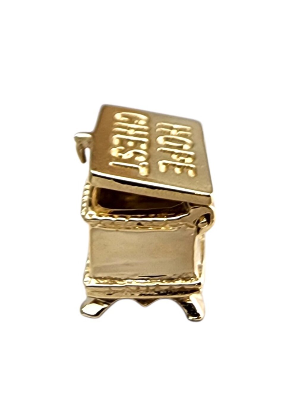 14 Karat Yellow Gold Hope Chest Charm #24246 - Picture 7 of 10
